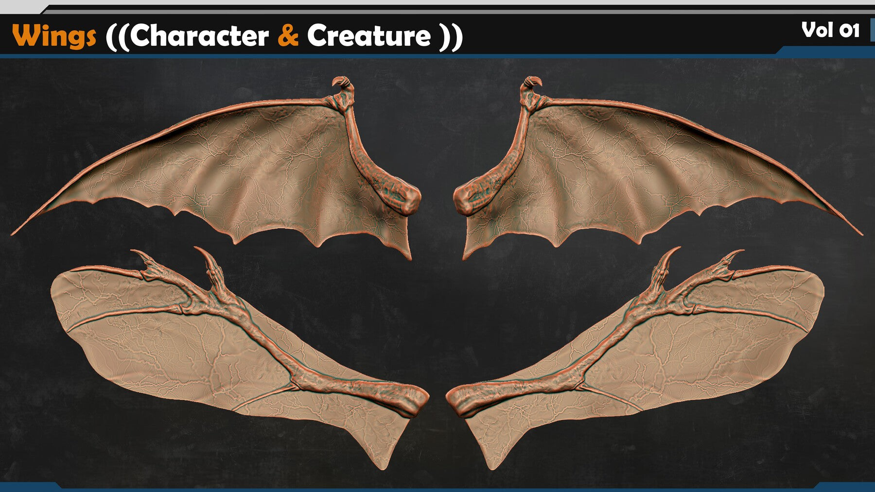 Wings ((Character & Creature)) Vol 01