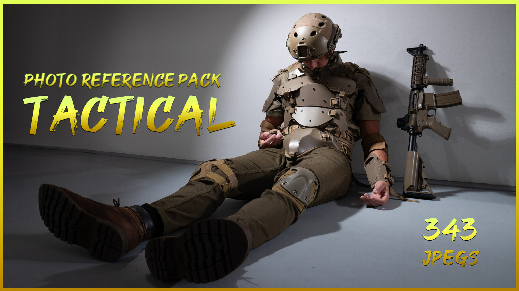 Tactical - Reference Photo Pack for Artists 343 JPEGs