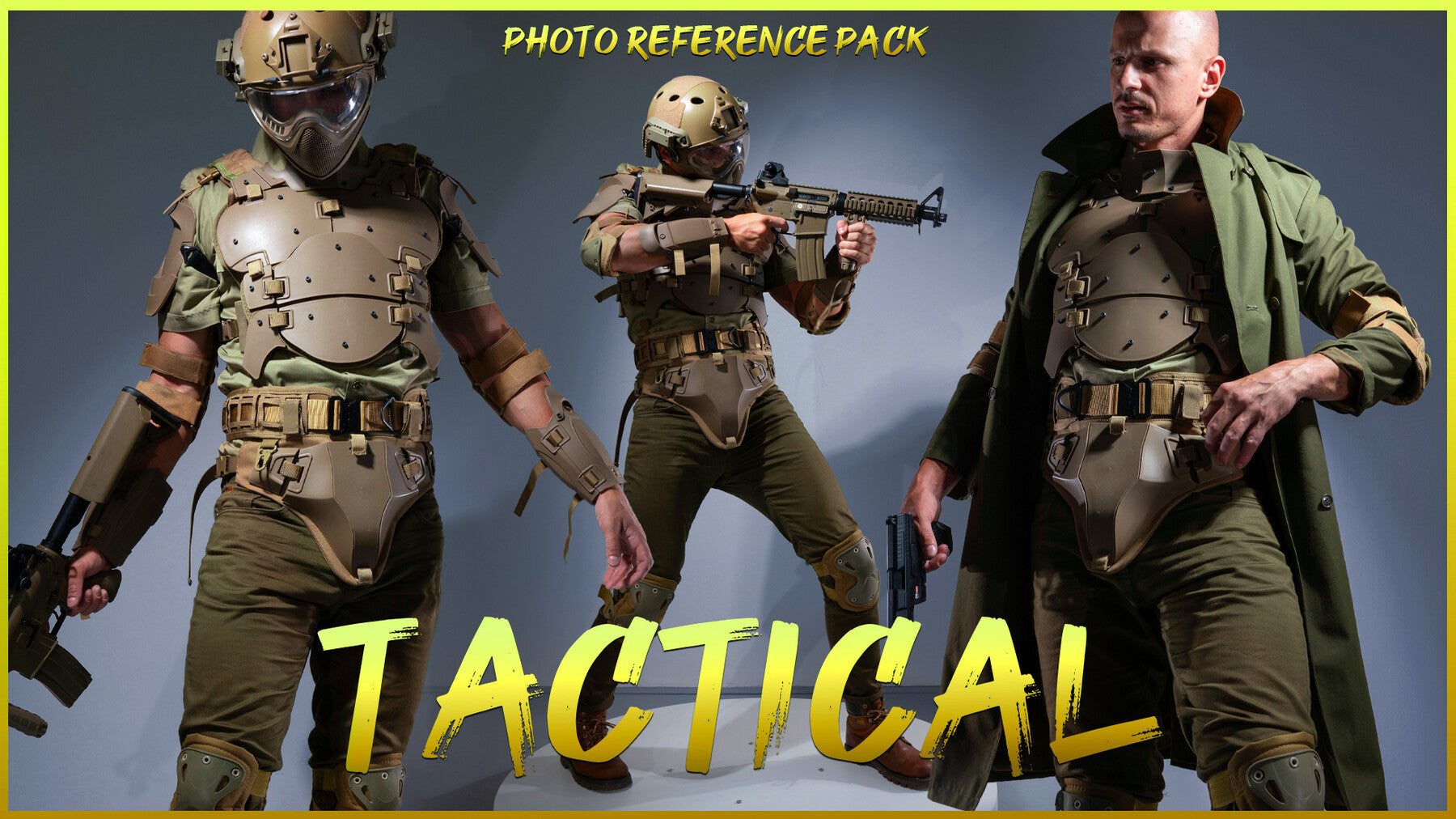 Tactical - Reference Photo Pack for Artists 343 JPEGs