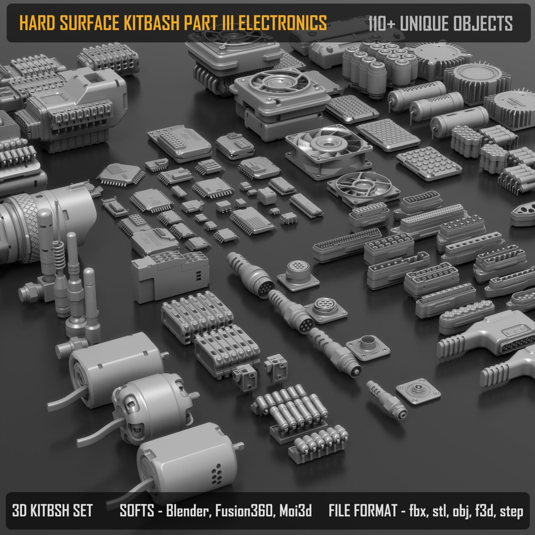 Hard Surface Kitbash Part 3