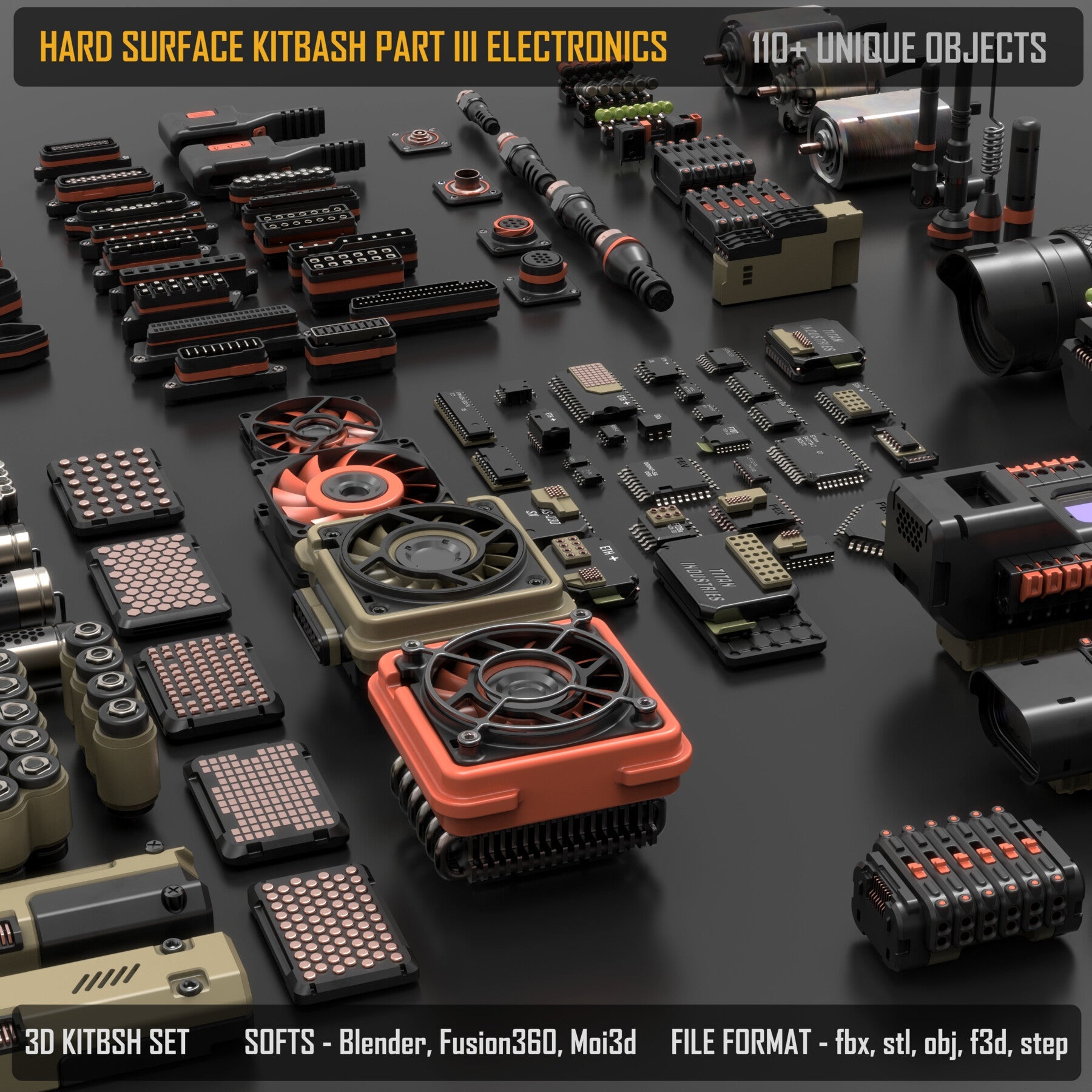 Hard Surface Kitbash Part 3