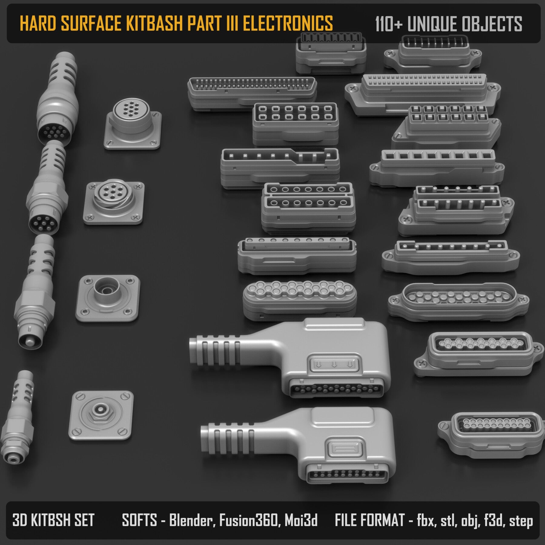 Hard Surface Kitbash Part 3