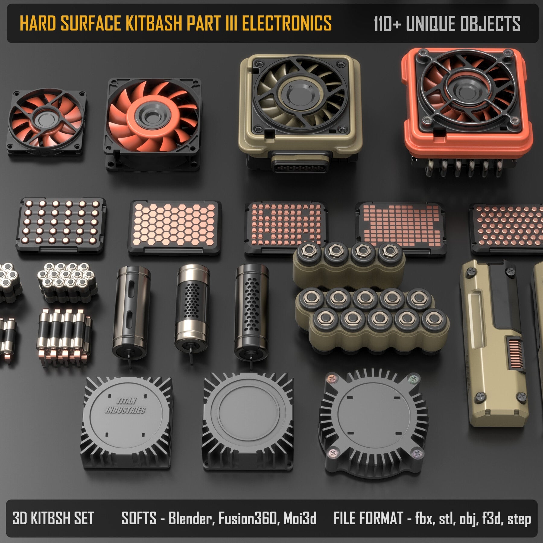 Hard Surface Kitbash Part 3