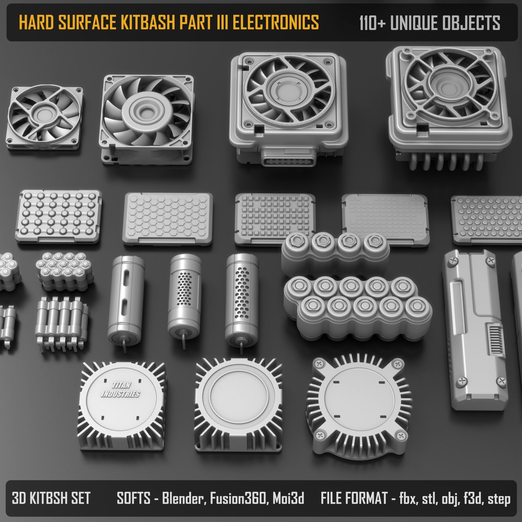 Hard Surface Kitbash Part 3