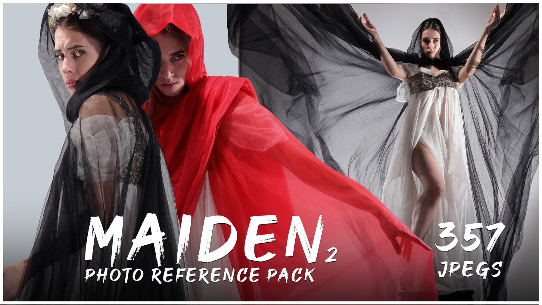 A Maiden Vol.2 -Photo reference pack for artists 357 JPEGs