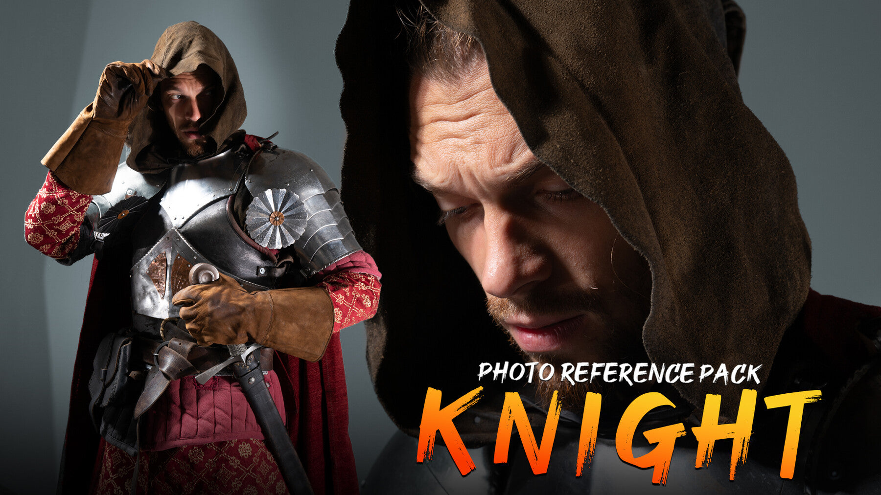 Knight vol. 4- Photo Reference Pack for Artists 404 JPEGs