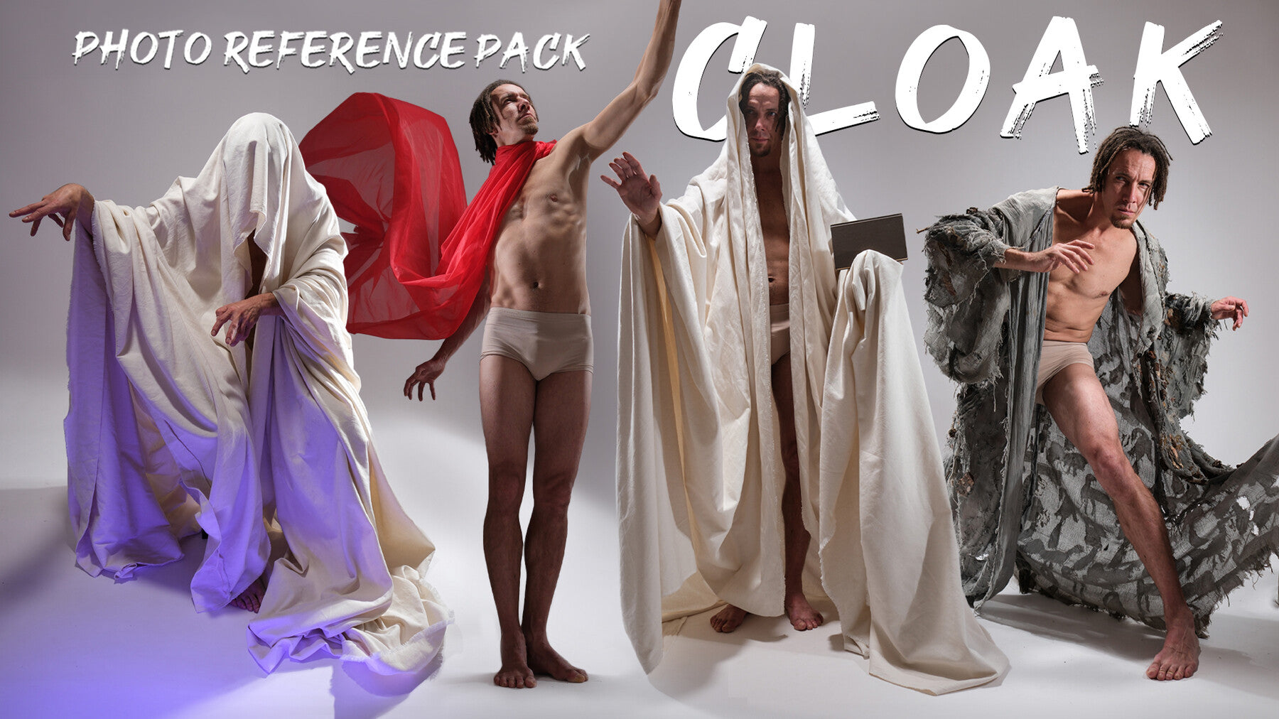 A Cloak- Reference Pack For Artists 476 JPEGS