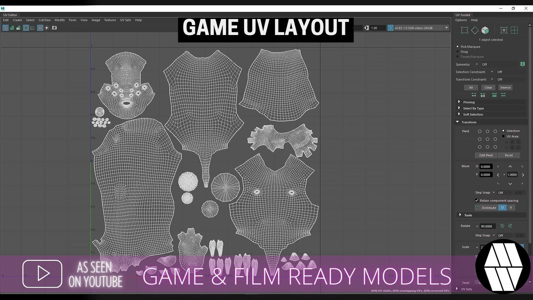 Game & Film Ready: Beholder Low Poly FBX Models