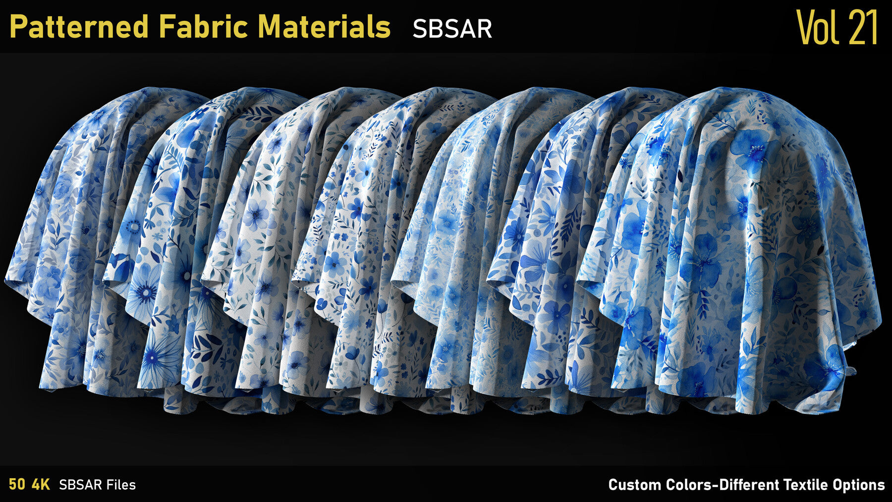 Patterned Fabric Material-Vol21-SBSAR