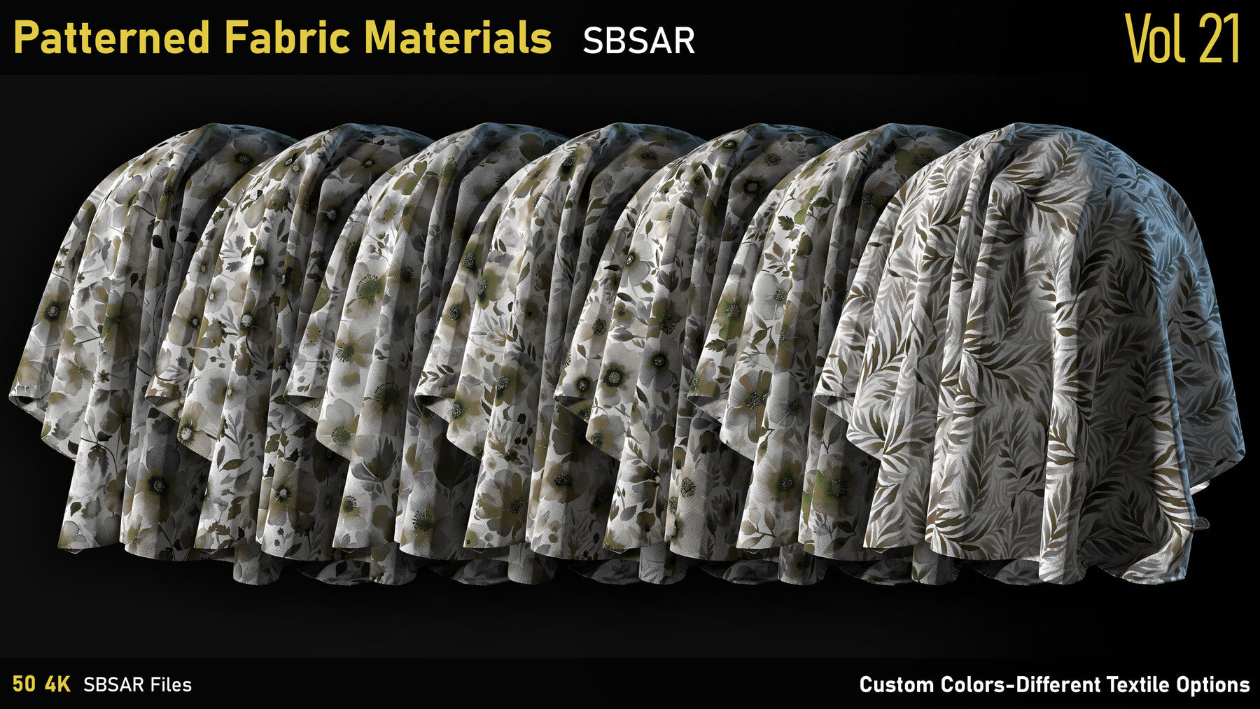 Patterned Fabric Material-Vol21-SBSAR