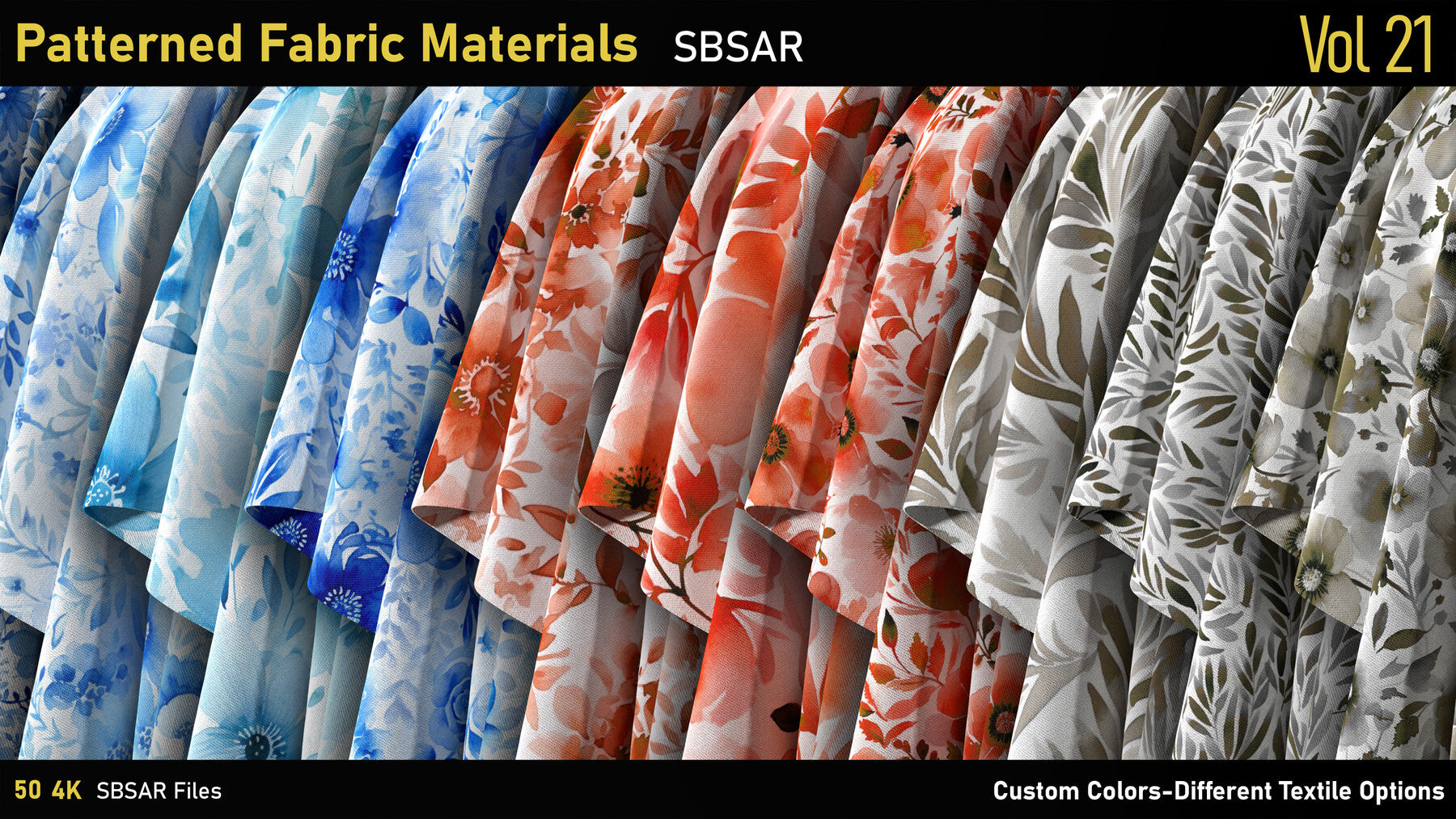 Patterned Fabric Material-Vol21-SBSAR