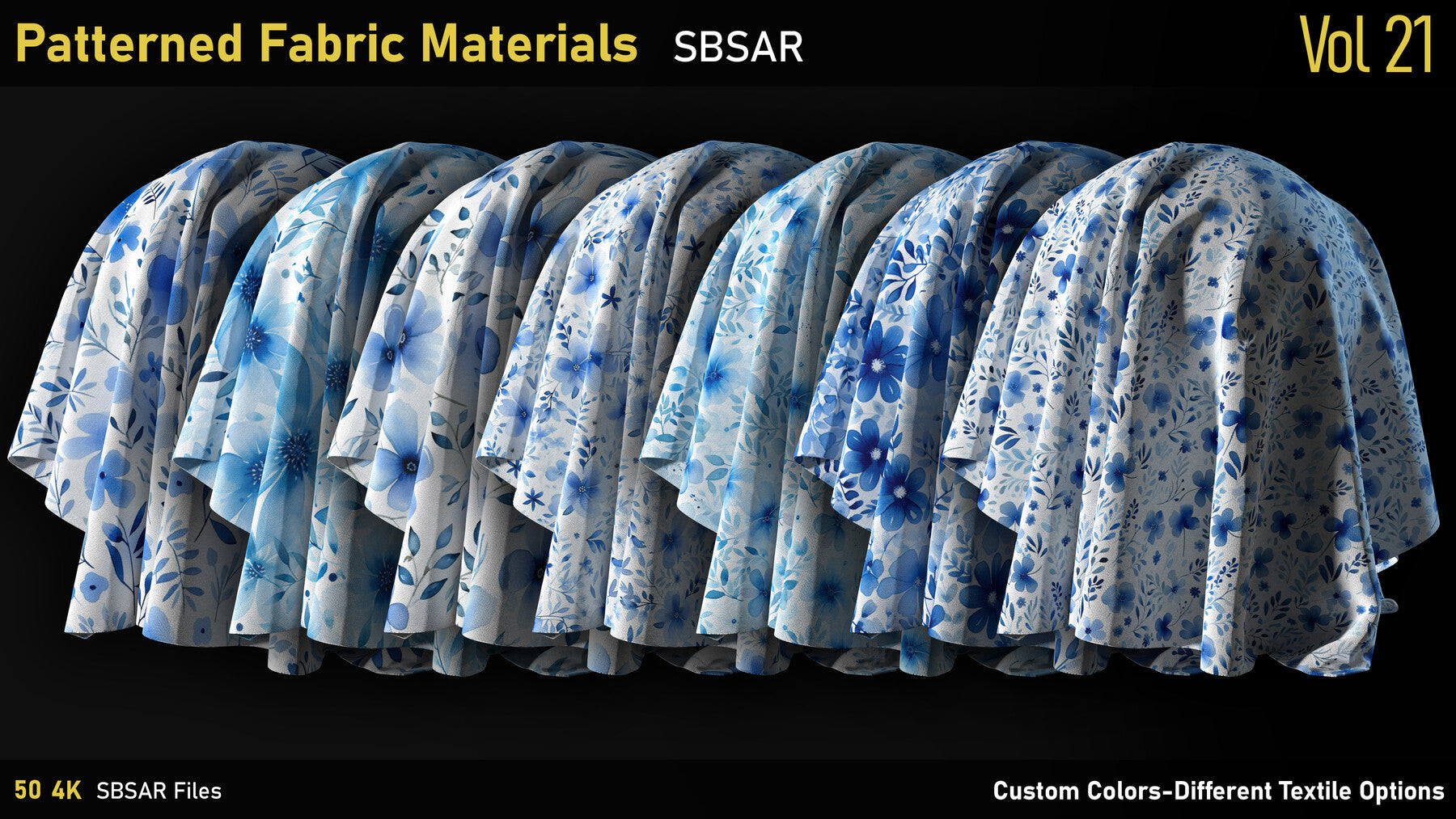 Patterned Fabric Material-Vol21-SBSAR