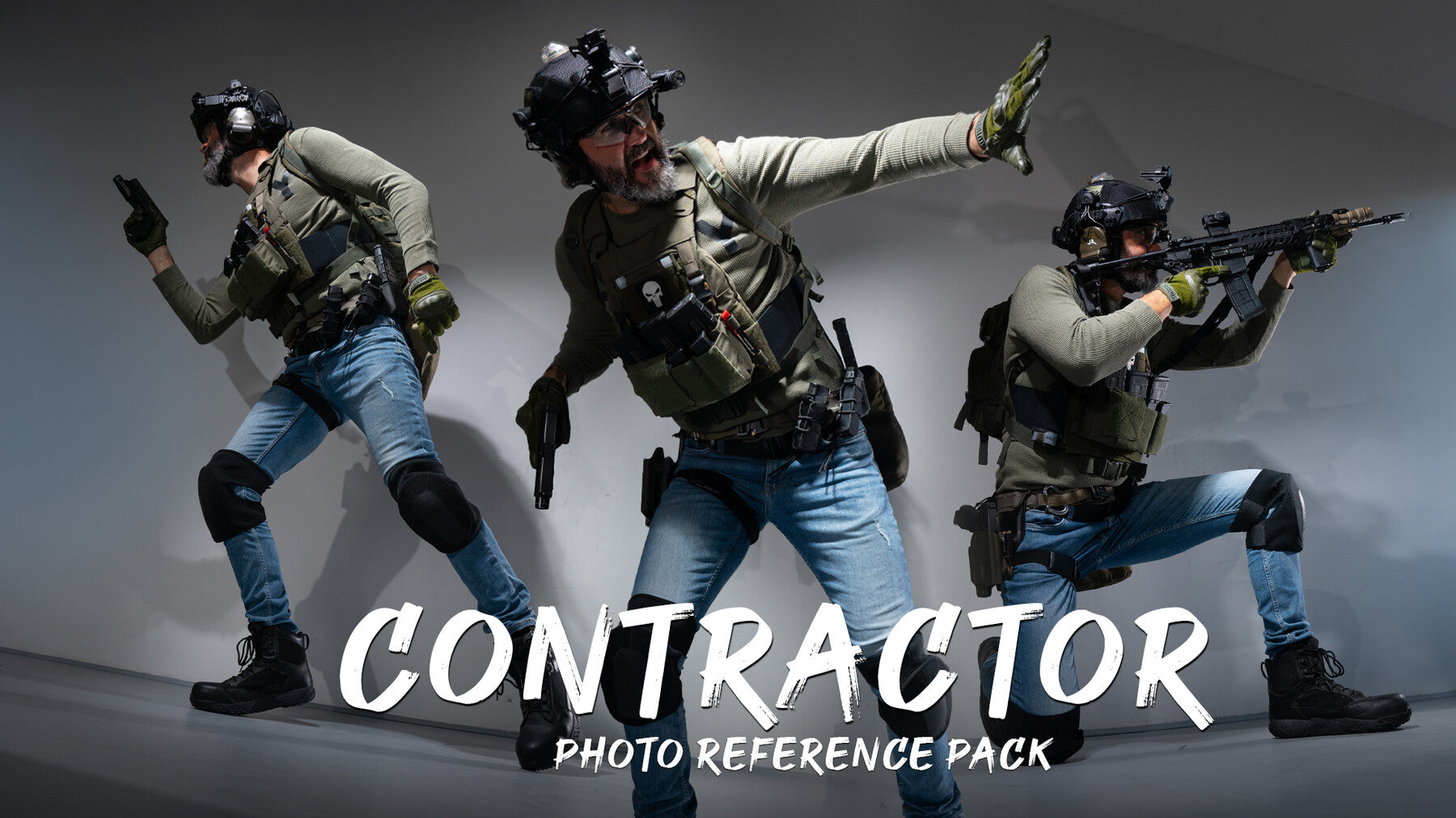 Contractor- Photo Reference Pack for Artists 343 JPEGs