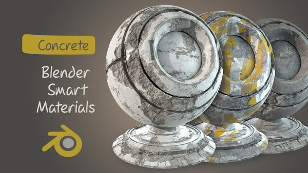 Blender Smart Materials | Concrete