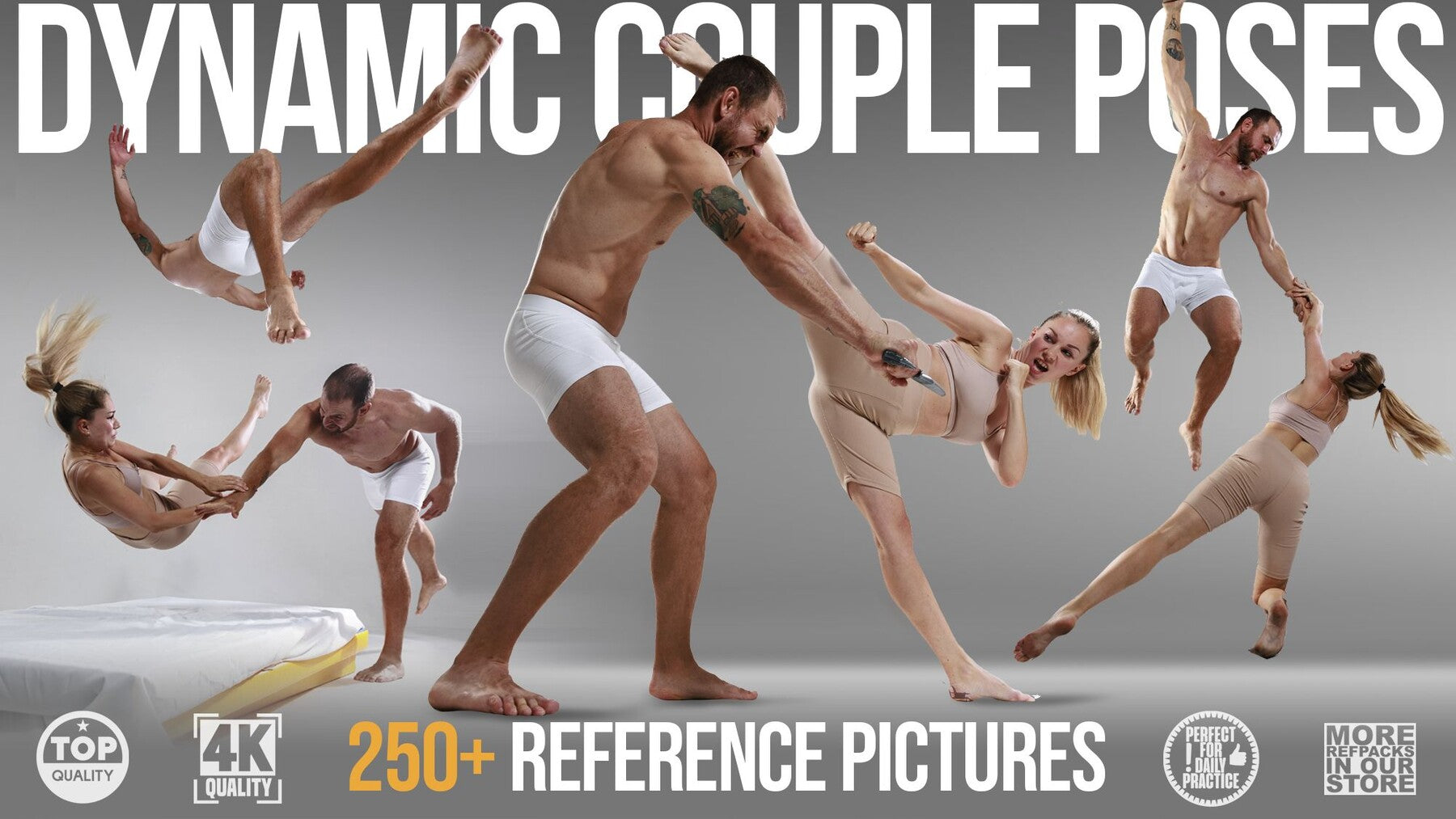 250+ Dynamic couple poses