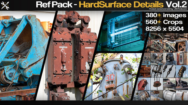 Ref Pack - HardSurface Details Vol.2