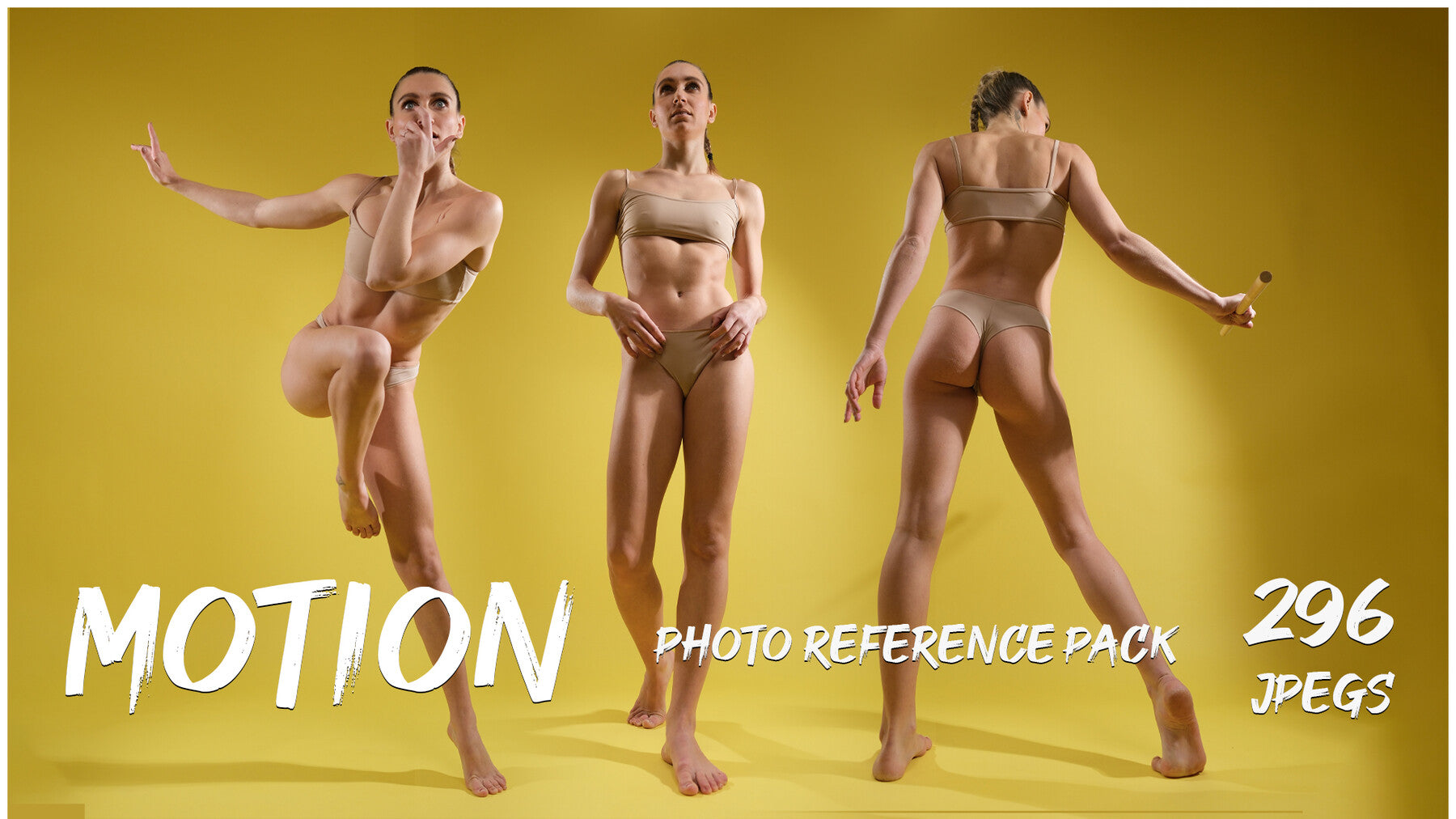 A Motion- Photo Reference Pack For Artists 296 JPEGs