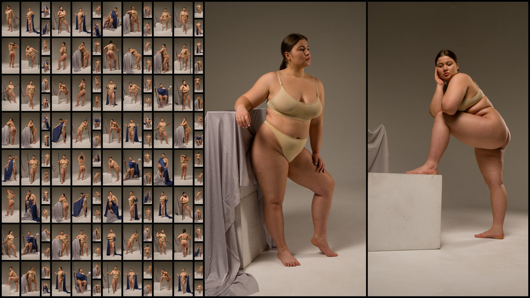 400+ Academic Female Poses - (Plus-Size) - Reference Pictures for Artists