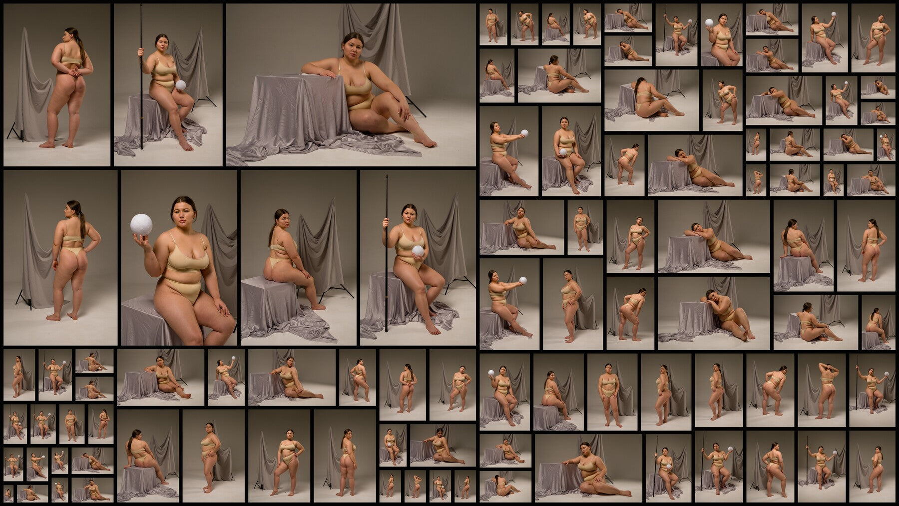 400+ Academic Female Poses - (Plus-Size) - Reference Pictures for Artists