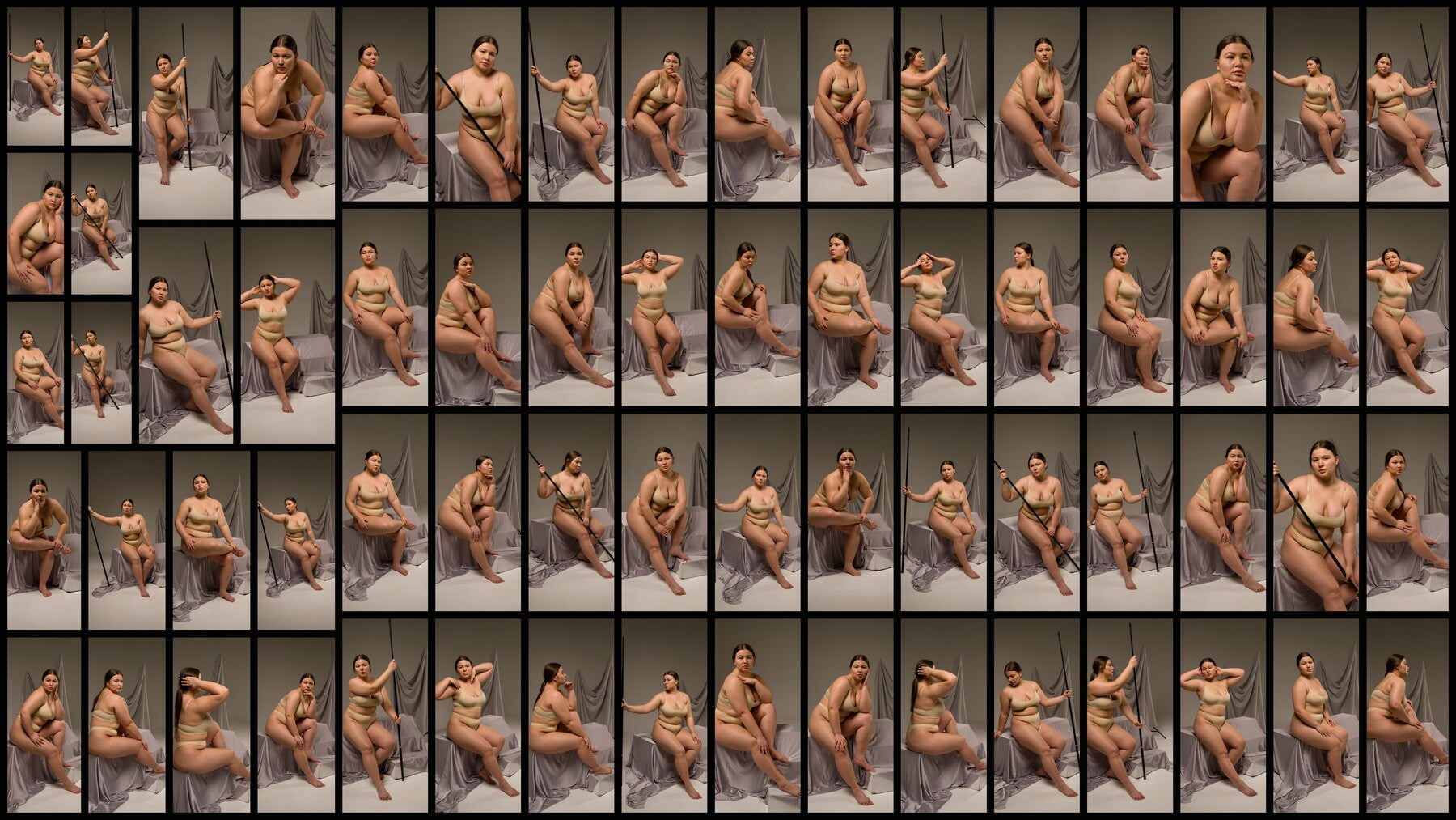 400+ Academic Female Poses - (Plus-Size) - Reference Pictures for Artists