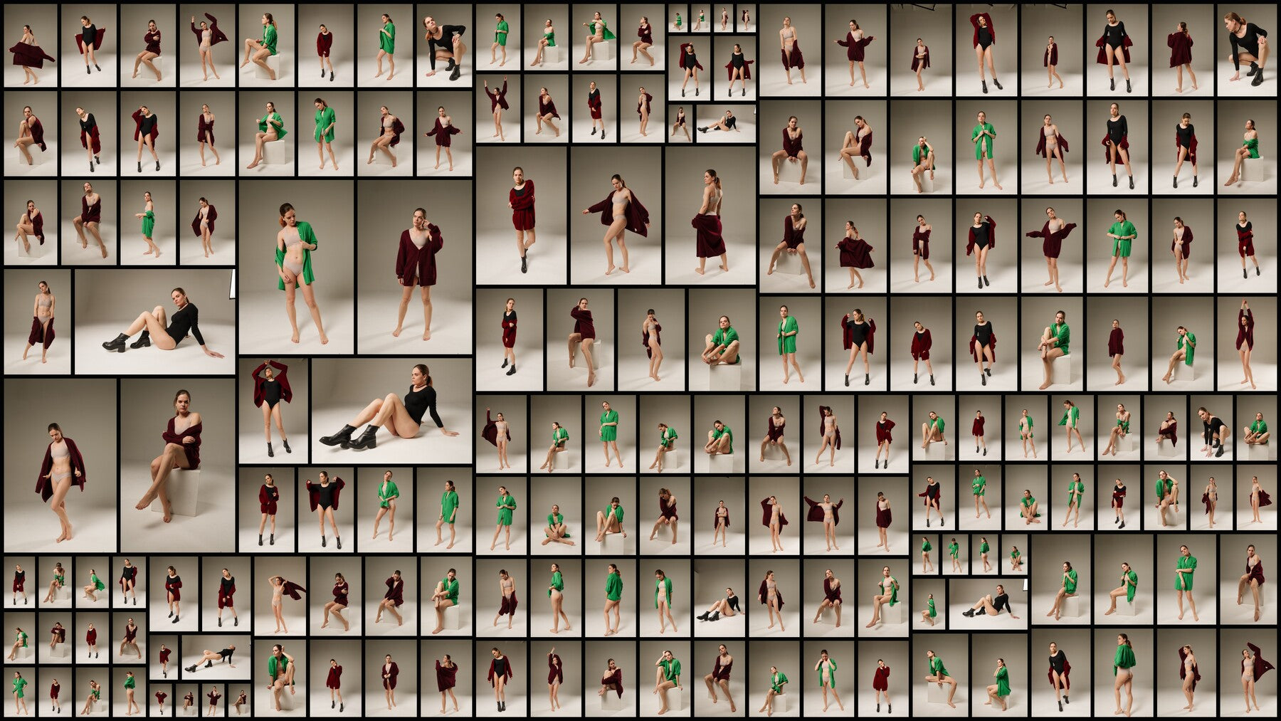 450+ Different Clothes - Female Poses for Daily Sketching