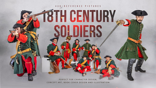 430+ 18th Century Soldiers Reference Pack