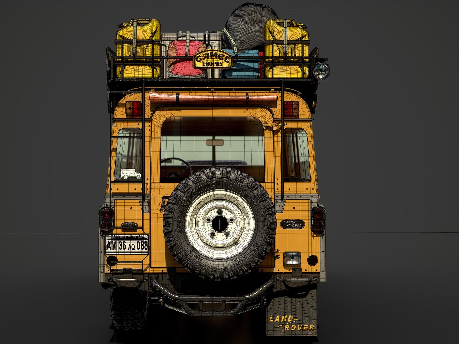 The "Land Rover 1980 Series III Santana Diesel Camel Trophy"