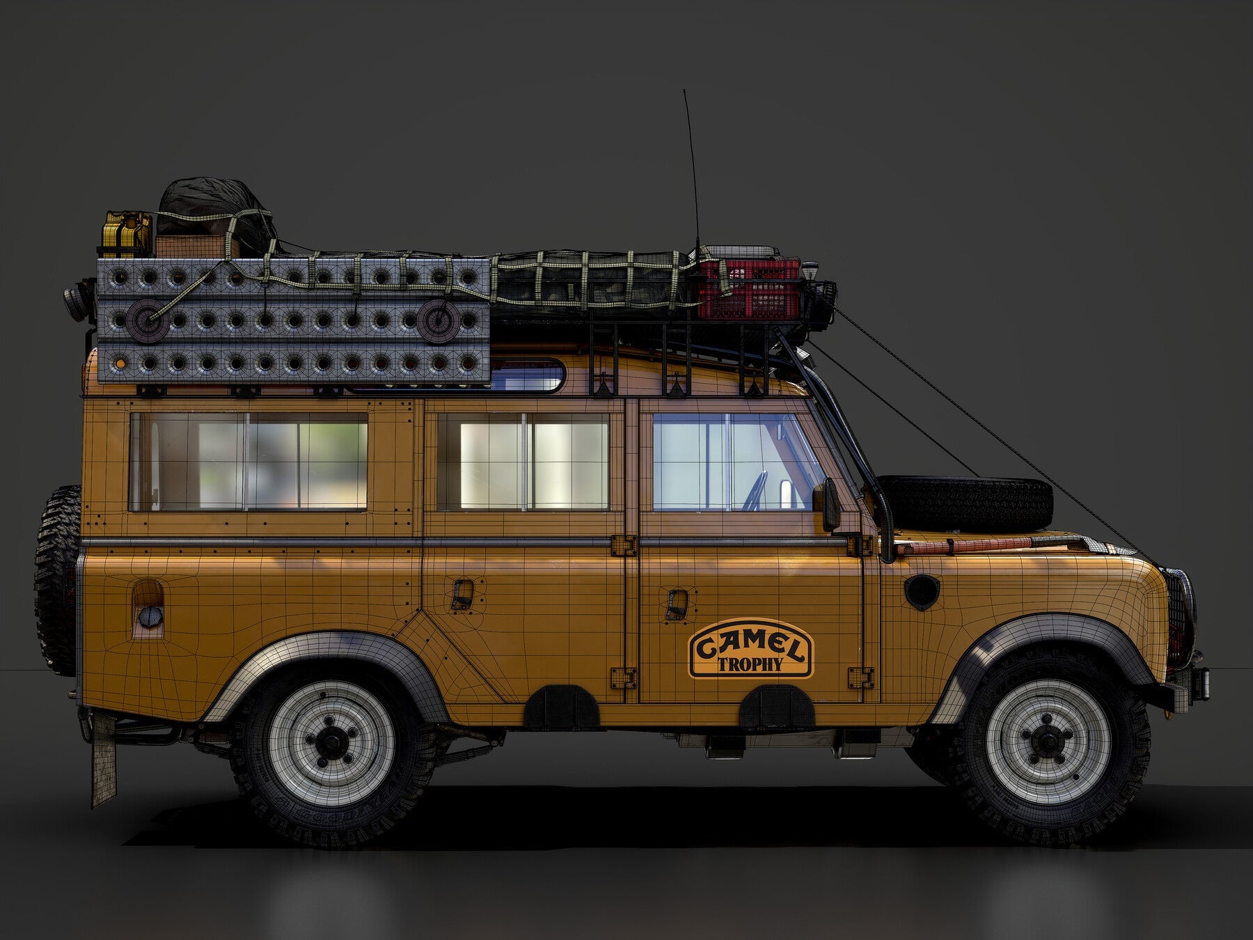 The "Land Rover 1980 Series III Santana Diesel Camel Trophy"