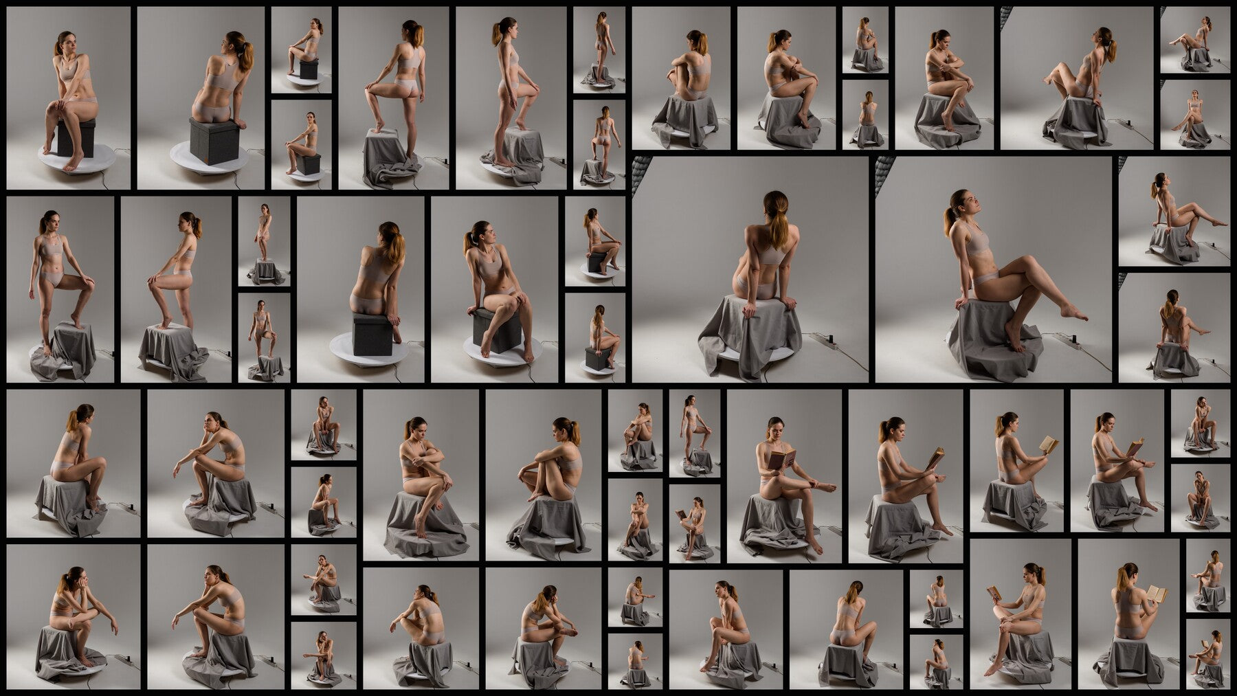 140+ Sketching Poses in 360 - Reference for Artists