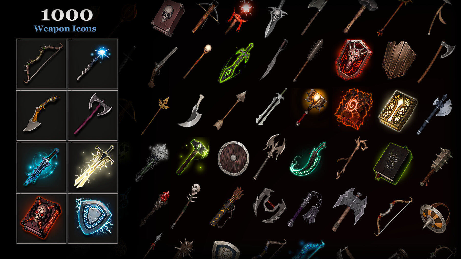 6000 Fantasy Icons