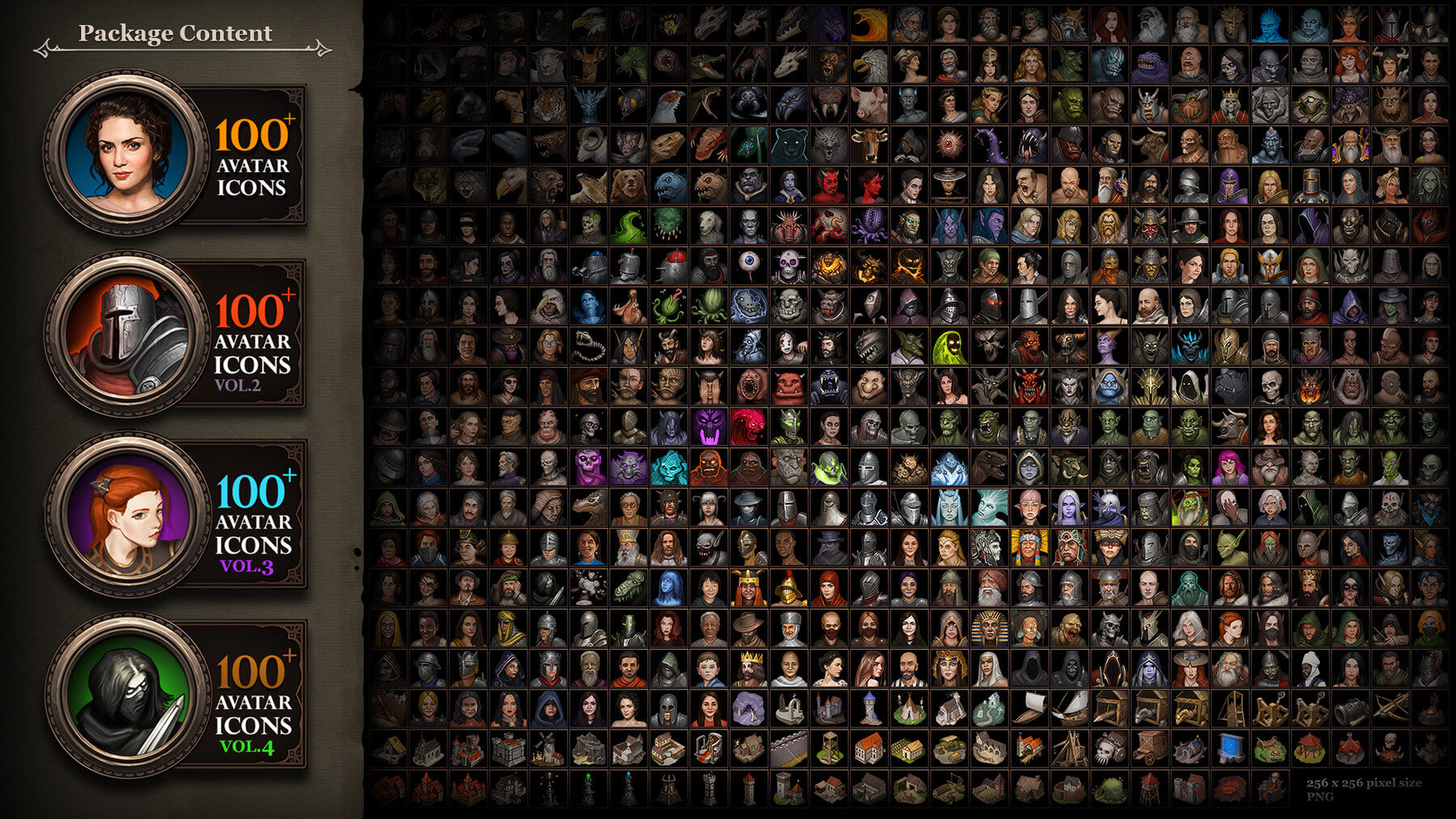 6000 Fantasy Icons