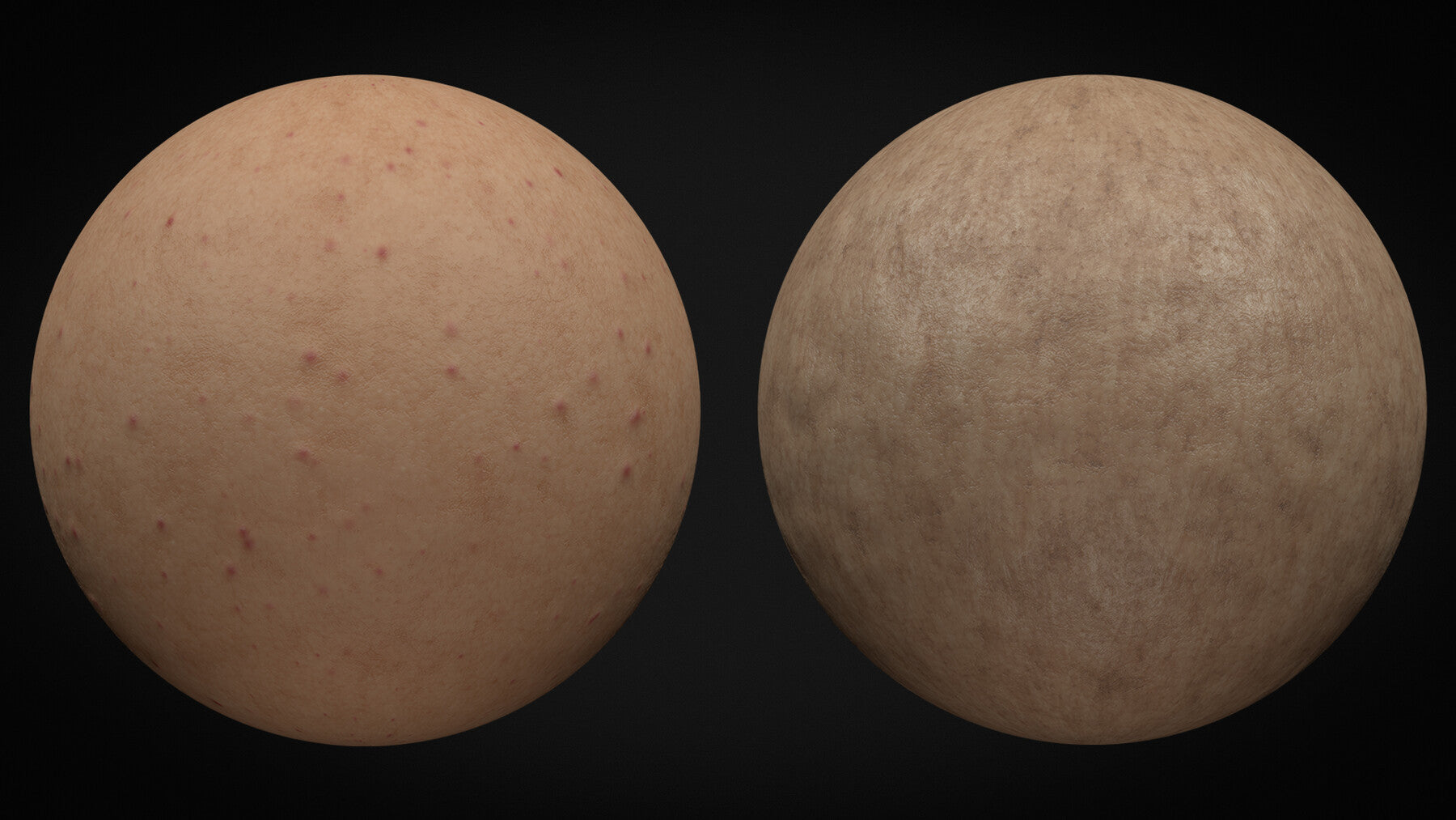 Realistic Human Skin for Substance Painter and More