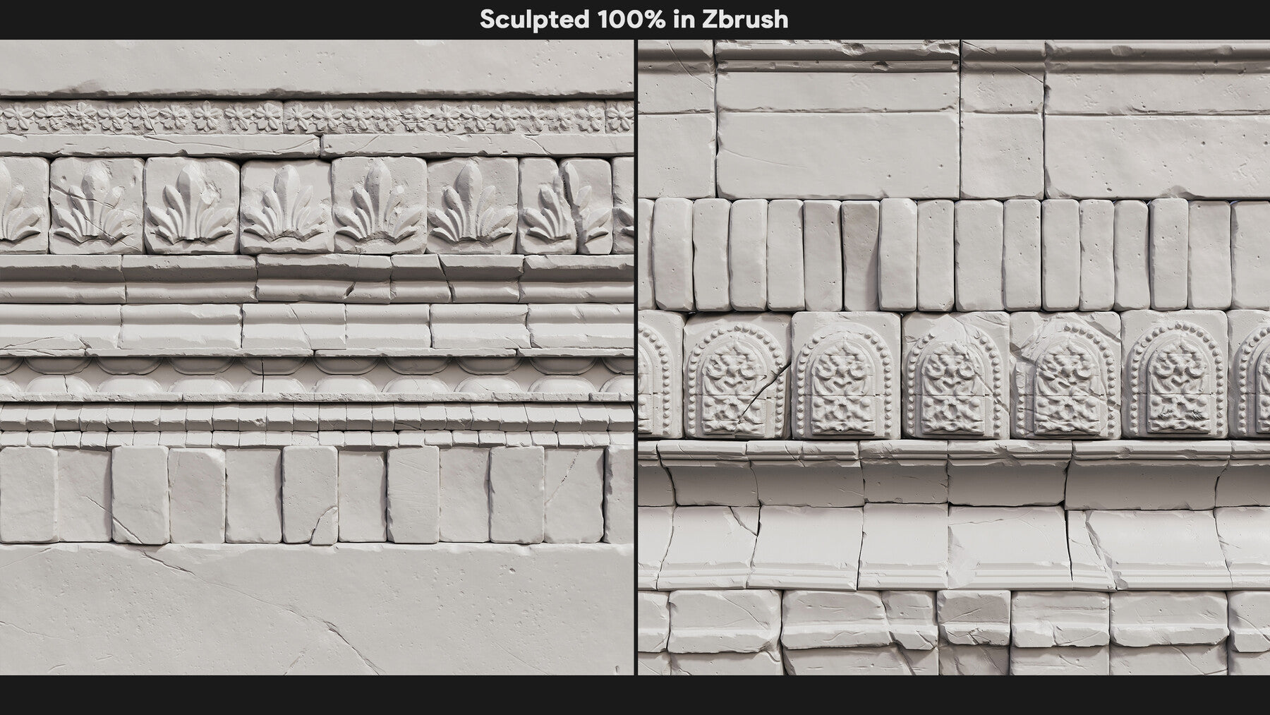 Sculpting Materials in Zbrush – Volume 1 - In-Depth Tutorial Course