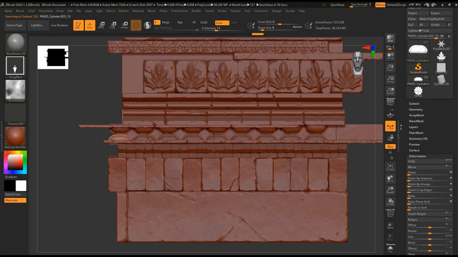 Sculpting Materials in Zbrush – Volume 1 - In-Depth Tutorial Course