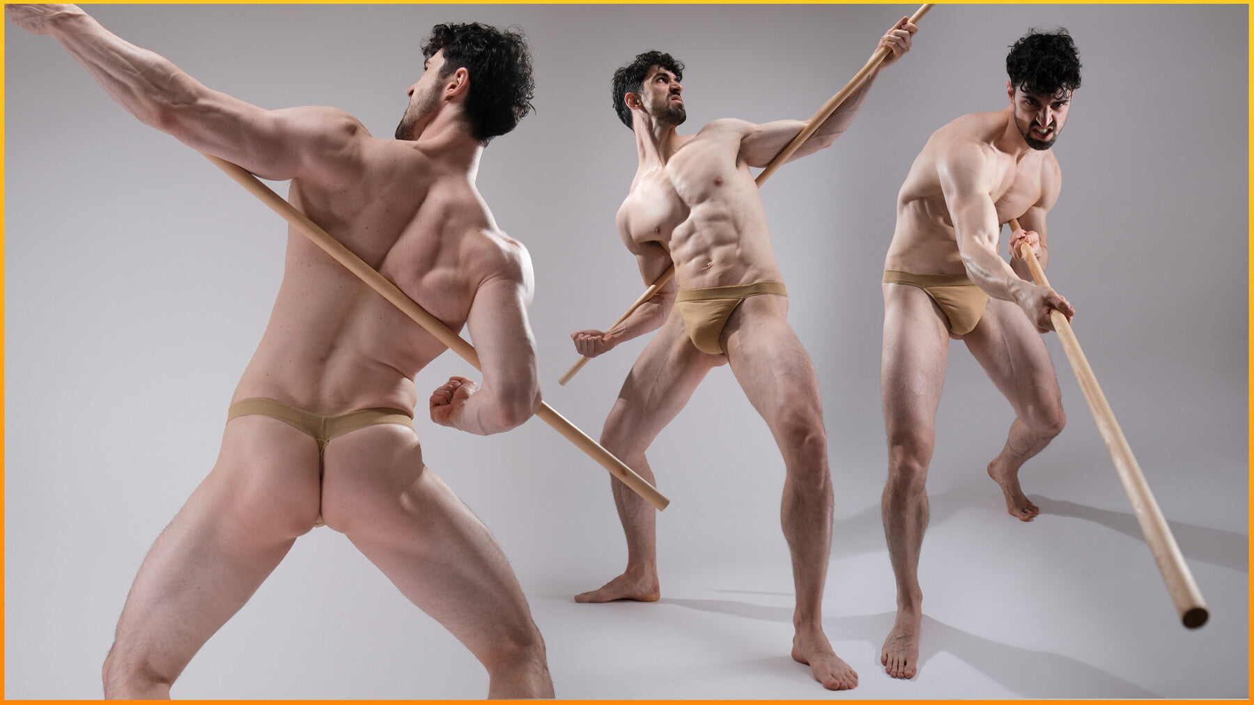 A Spear- Male & Female Anatomy- Photo Reference Pack For Artists 701 JPEGs