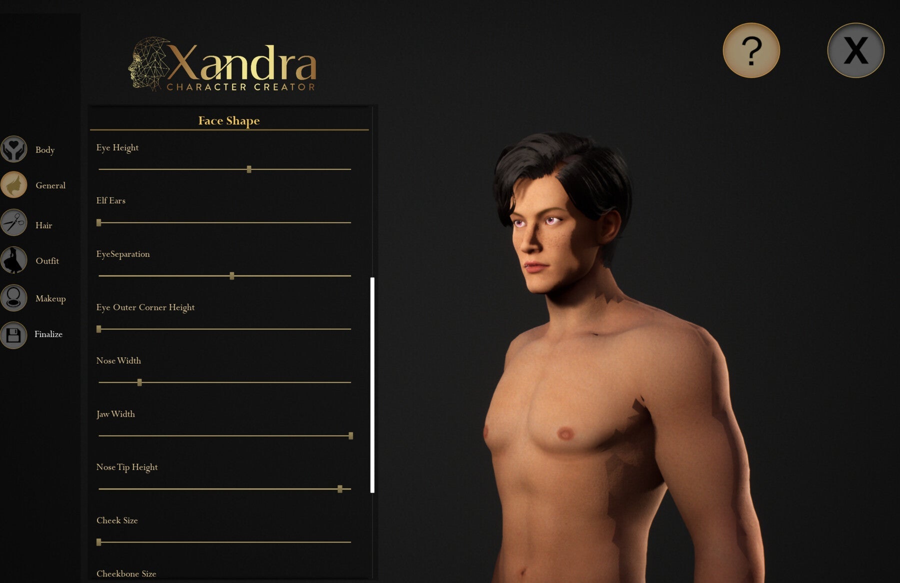 Xandra Character Creator - Deluxe Uncensored Edition