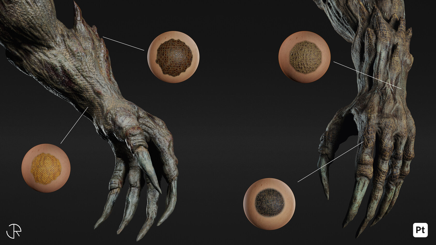 Creature Imperfection Brush Smart Materials For Substance Painter