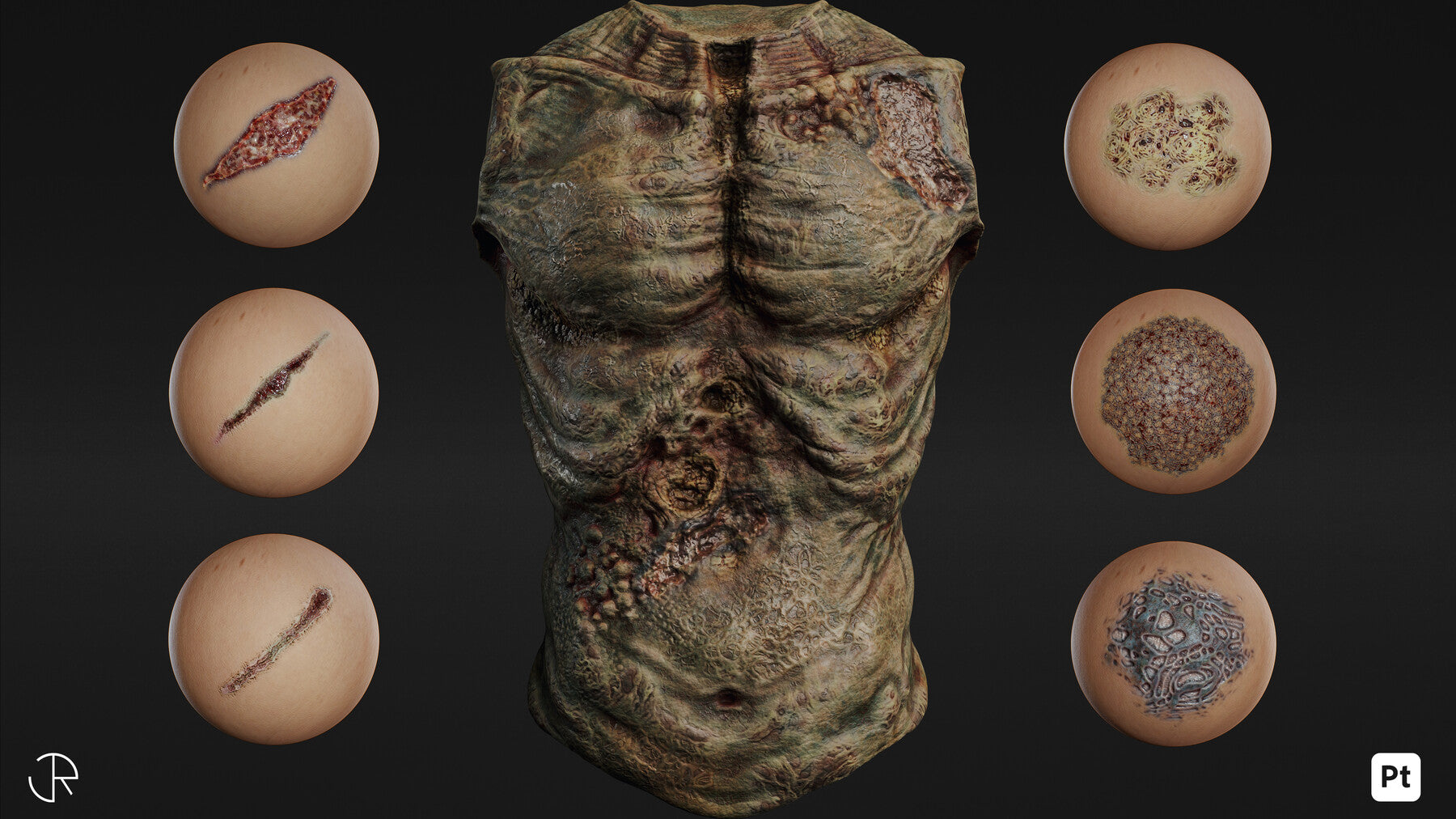 Creature Imperfection Brush Smart Materials For Substance Painter