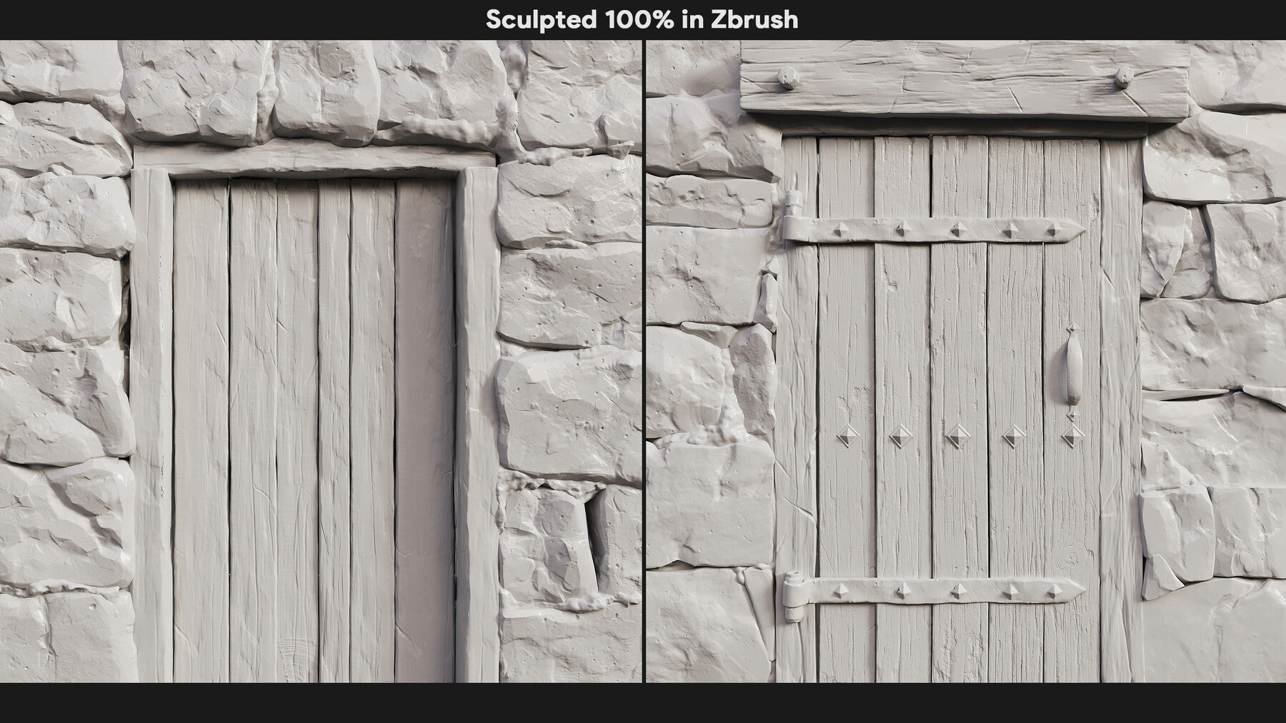 Sculpting Materials in Zbrush – Volume 2 - In-Depth Tutorial Course