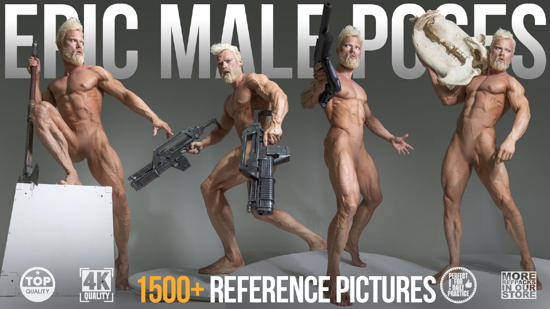 1500+ Epic Male Reference Pictures