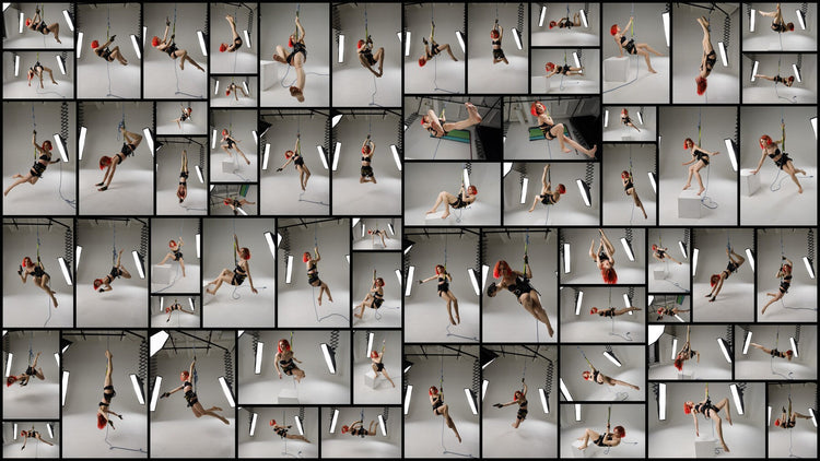 230+ Dynamic Antigravity Poses on Rope - Reference Photos – S3ART Store