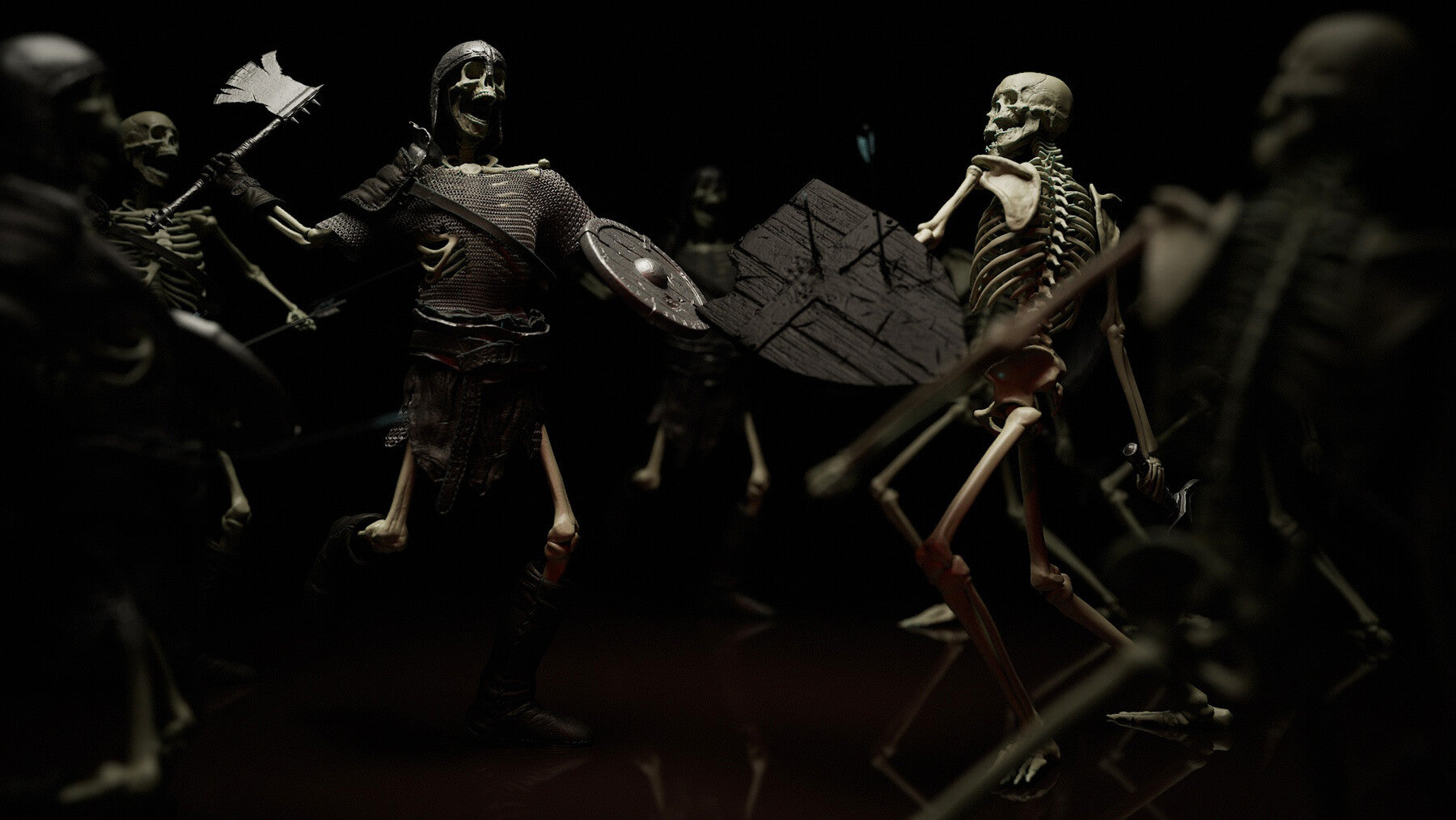 Zbrush + Blender - Skeleton KitBash Mega Pack