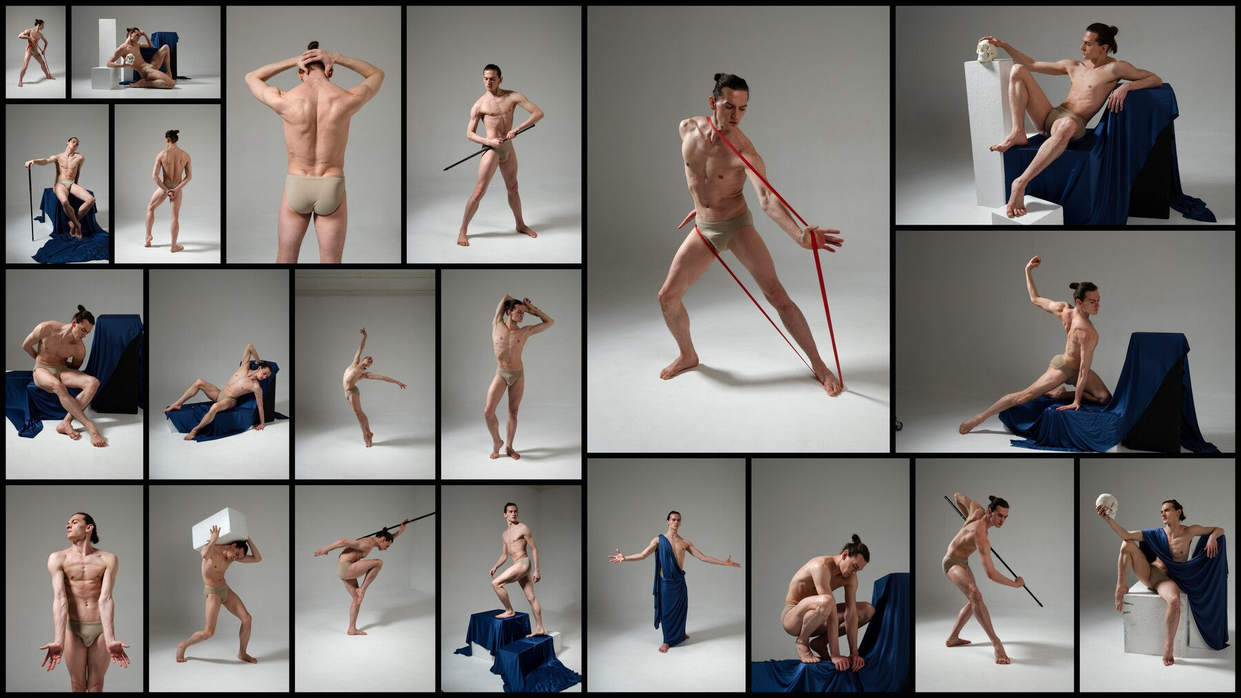 500+ Academic Male Poses - Reference Image