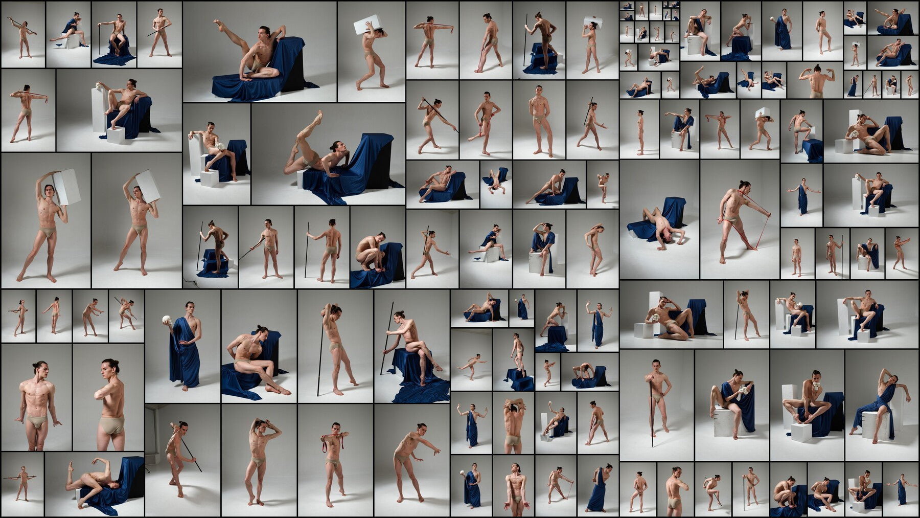 500+ Academic Male Poses - Reference Image