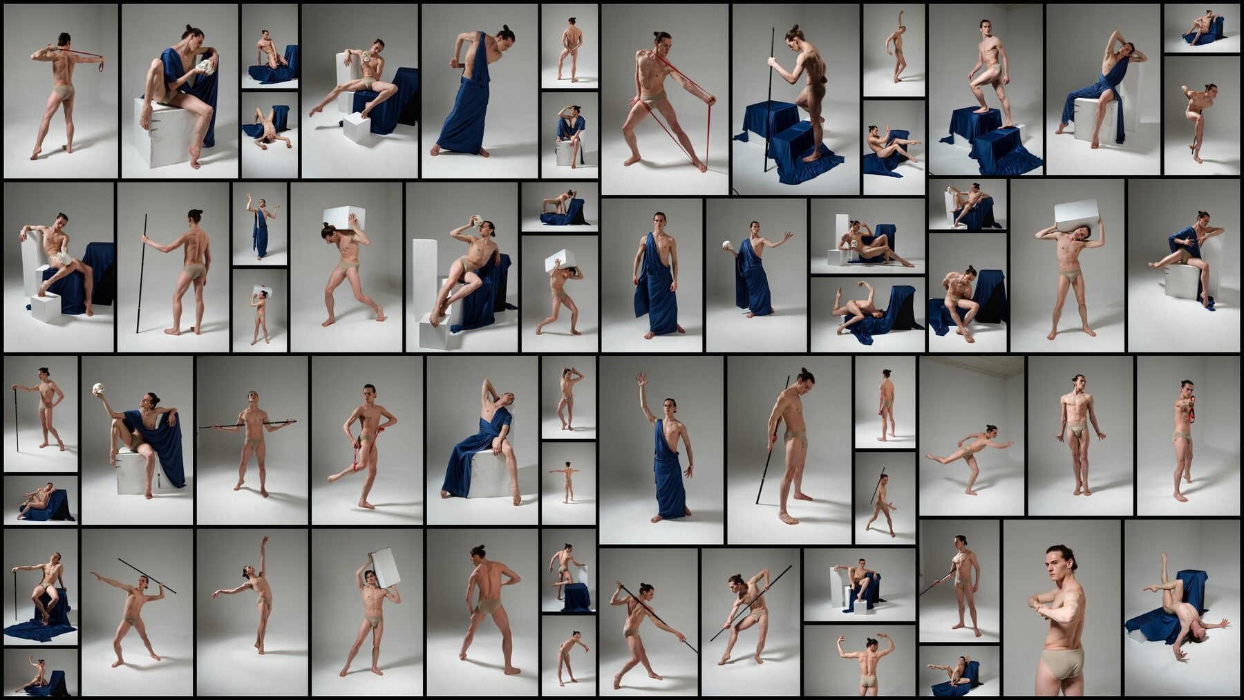 500+ Academic Male Poses - Reference Image