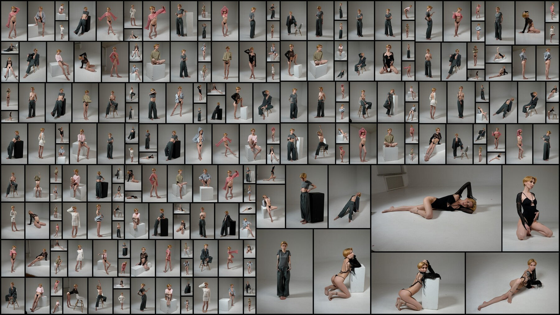 530+ Sketching Female Poses Different Сlothes - Reference Pictures