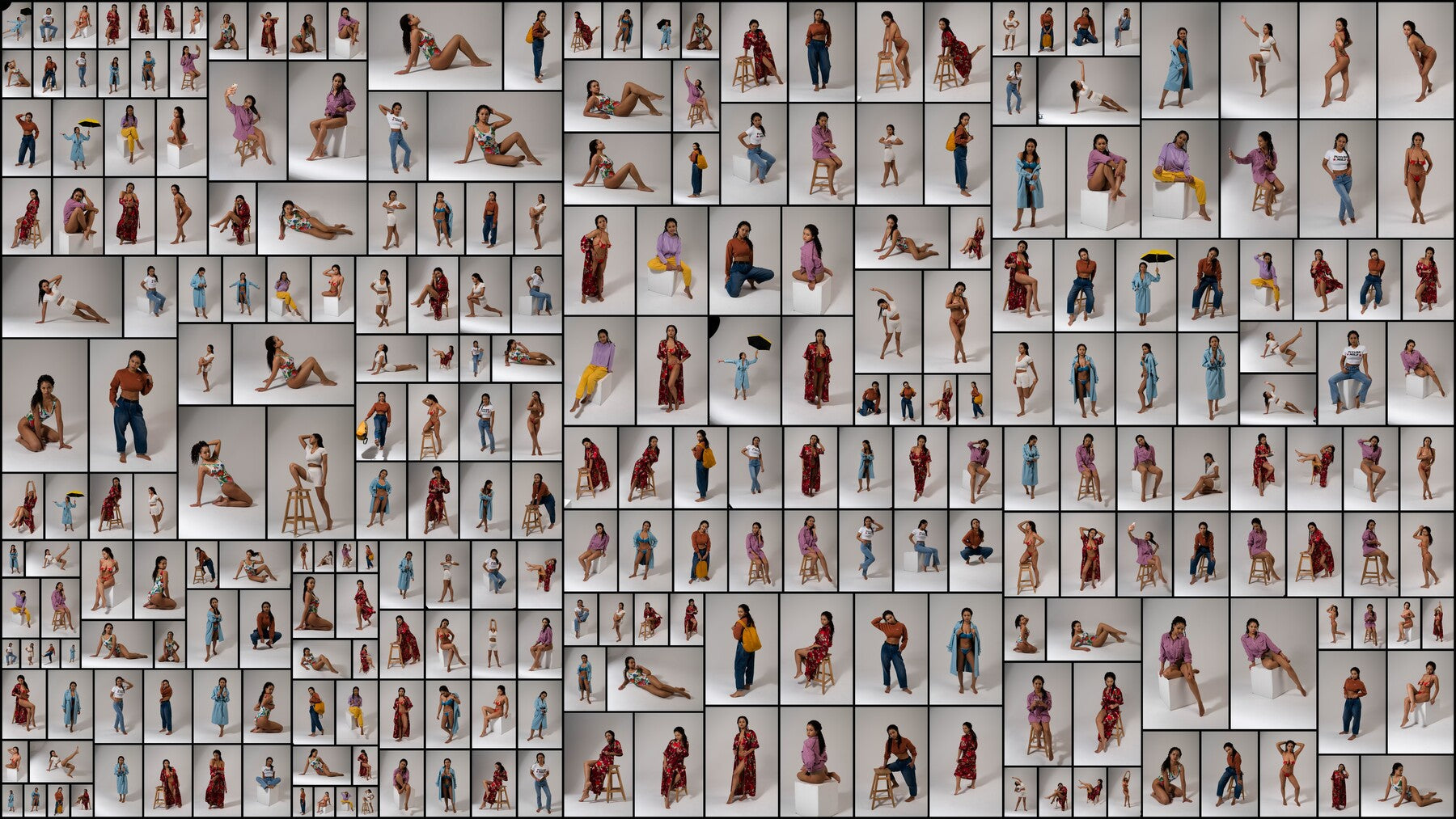 700+ Casual Poses Different Сlothes - Reference Pictures