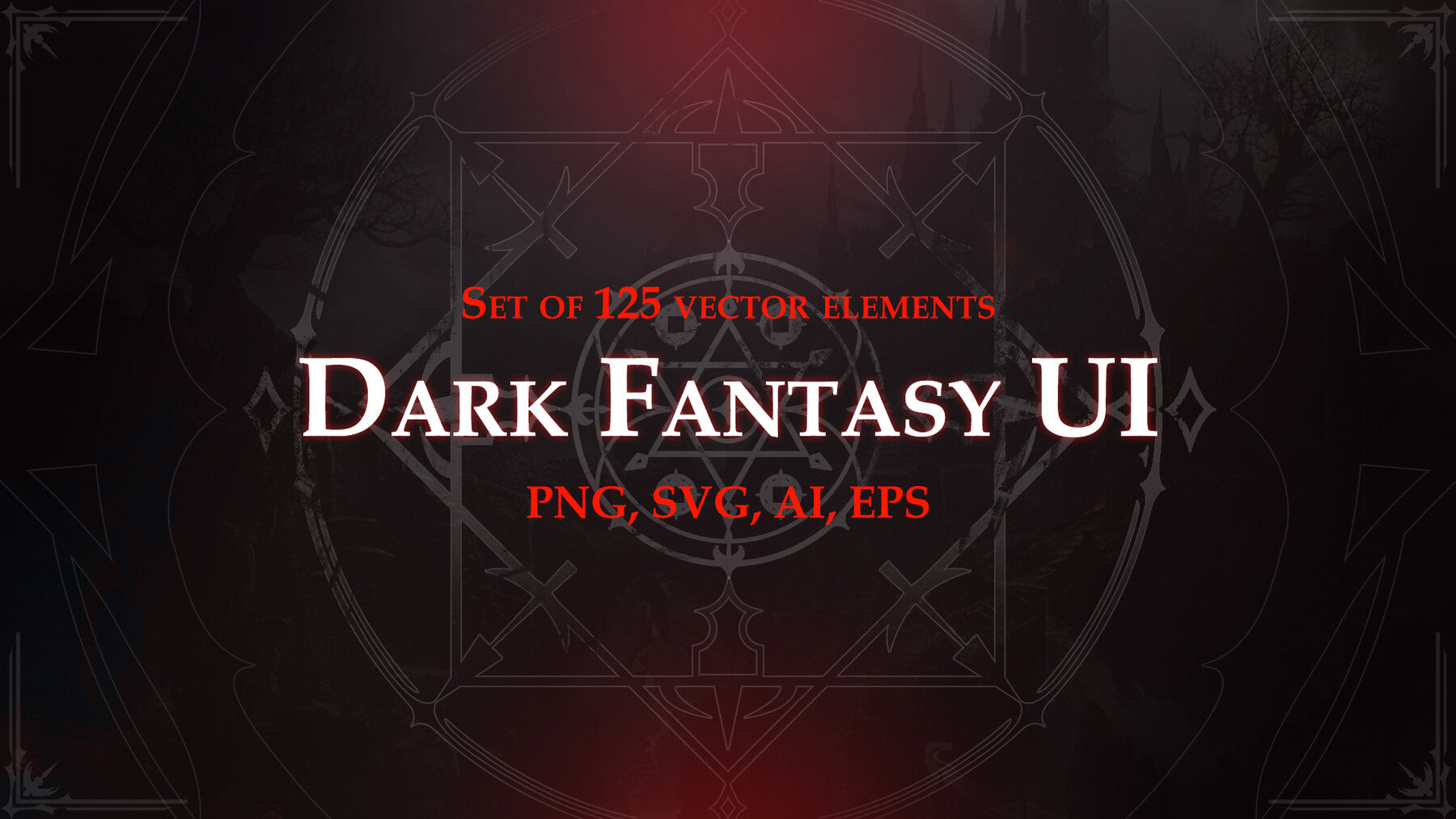 Dark Fantasy UI Set