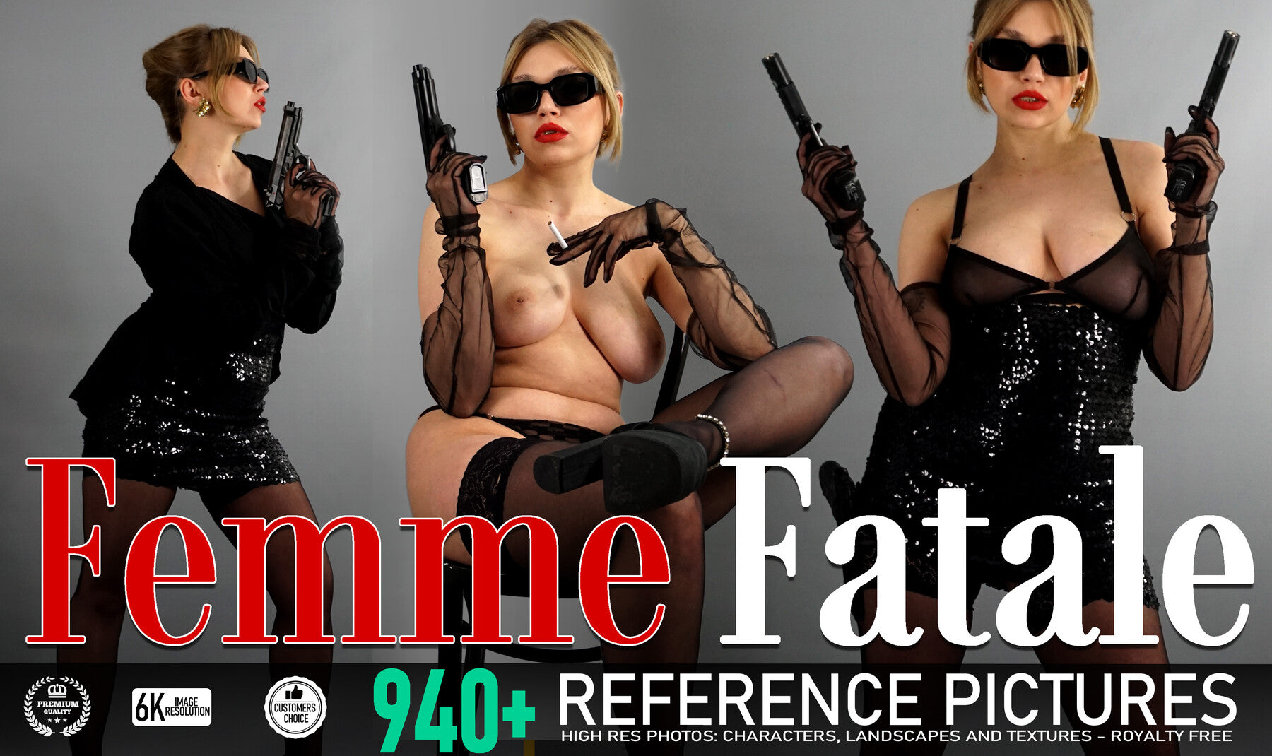 Femme Fatale - 940+ Reference Pictures