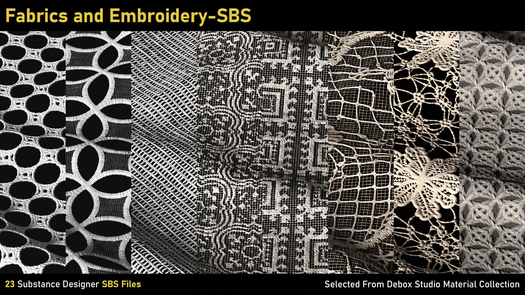 Fabrics and Embroidery-SBS Files